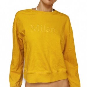 MILAN YELLOW CREWNECK